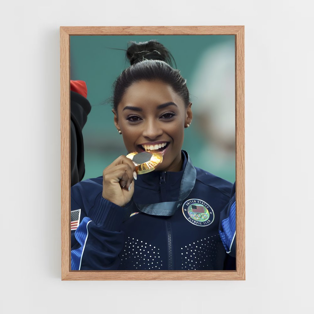 Poster Simone biles mérite (vue 4)